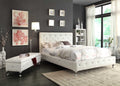 Queen Bed and Ottoman W13802
