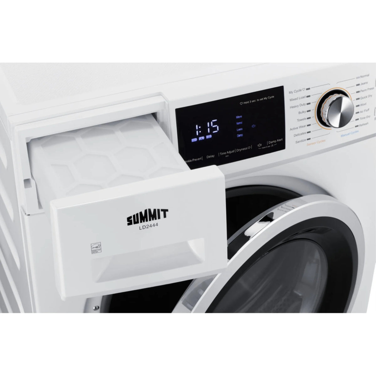 24" Wide 208-240V Heat Pump Dryer D3952